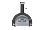 Summerset Hybrid LP outdoor pizza oven main view stainless steel construction