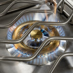 Summerset Single Side Burner LP — burner with flame