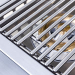 Summerset Double Side Burner — cooking grates