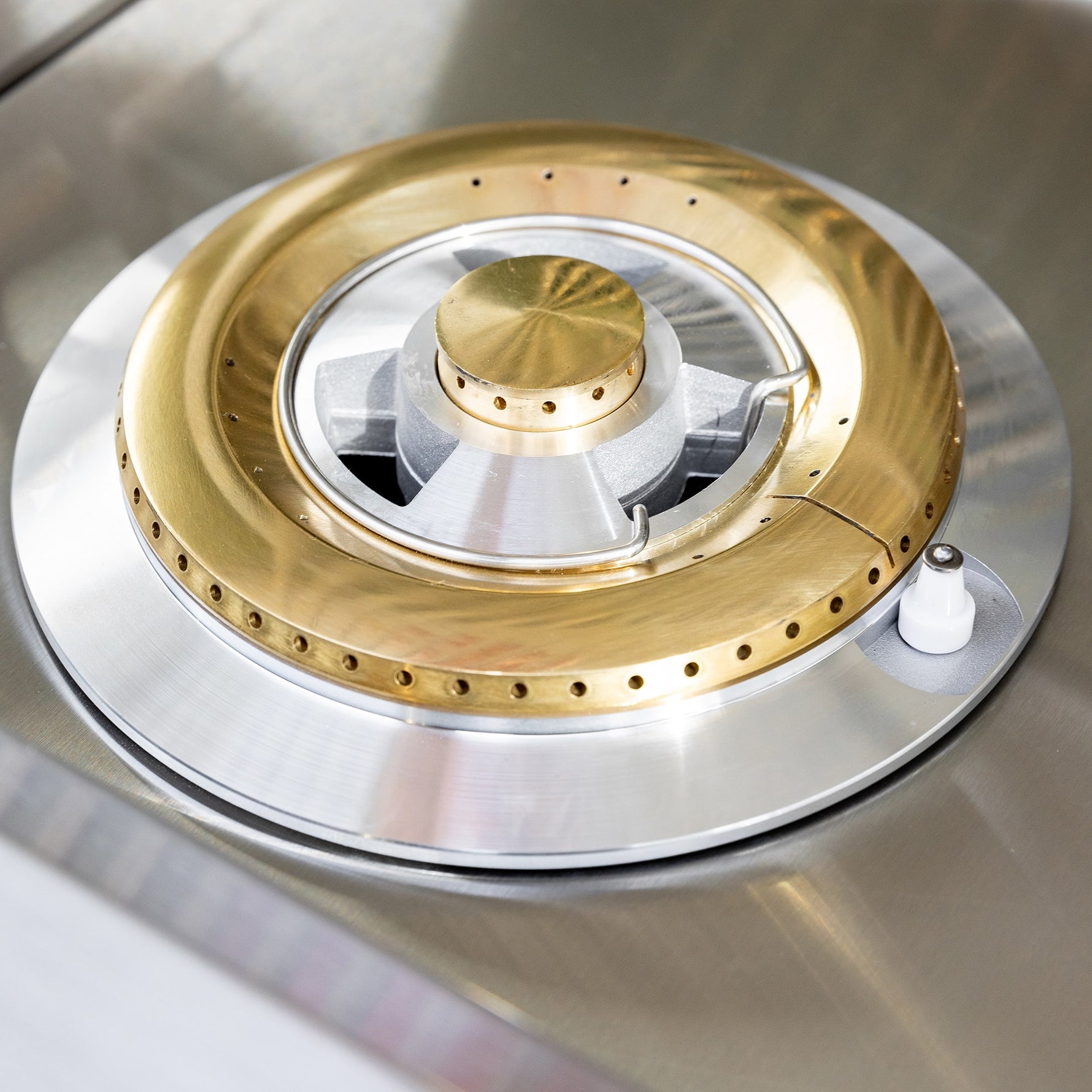 Summerset Double Side Burner — burner with flame