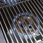 Summerset Pro Double Side Burner LP — burners flaming