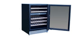 Summerset wine cooler angle view open empty interior