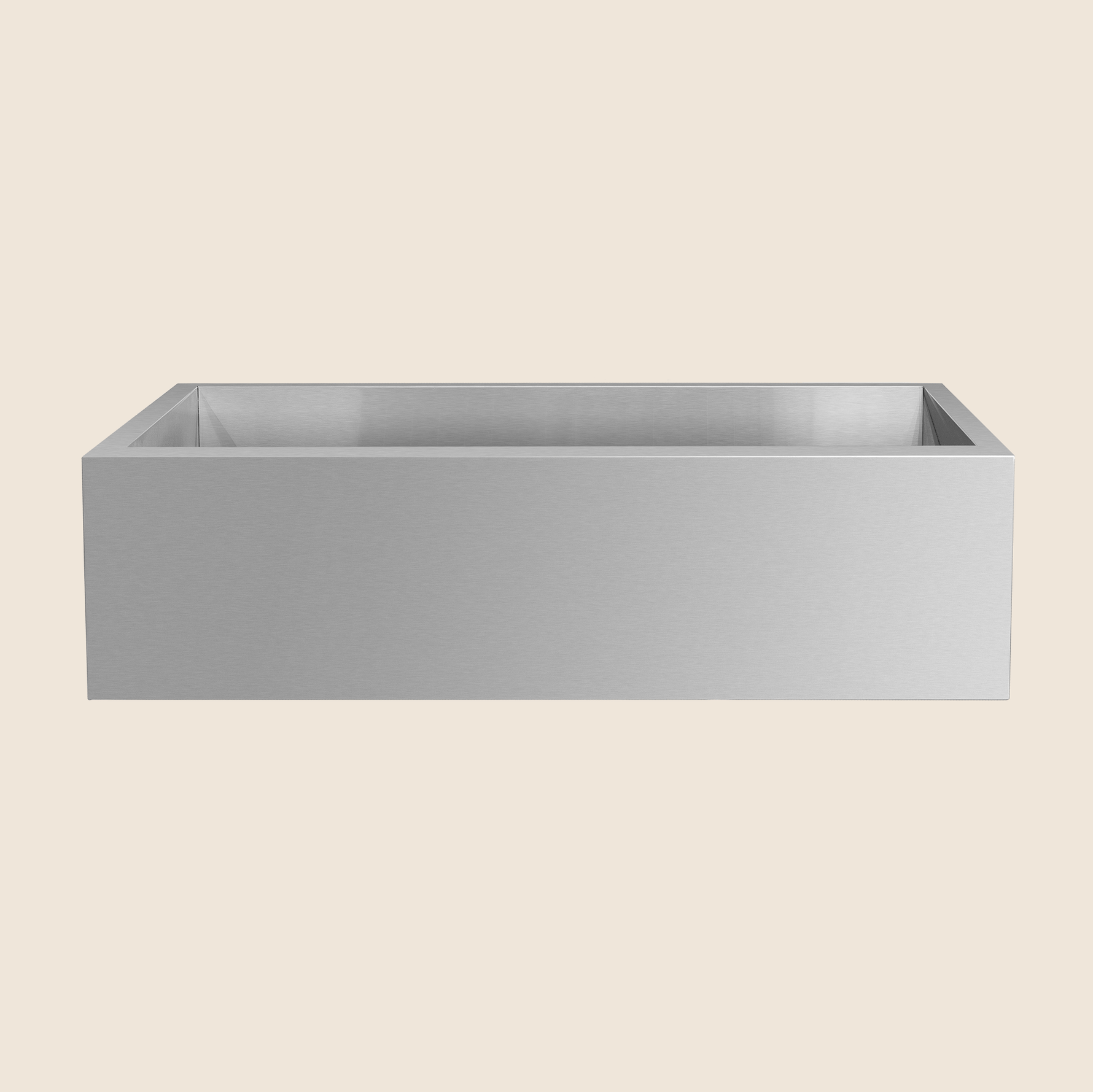 Summerset 32-inch farmhouse sink — top view