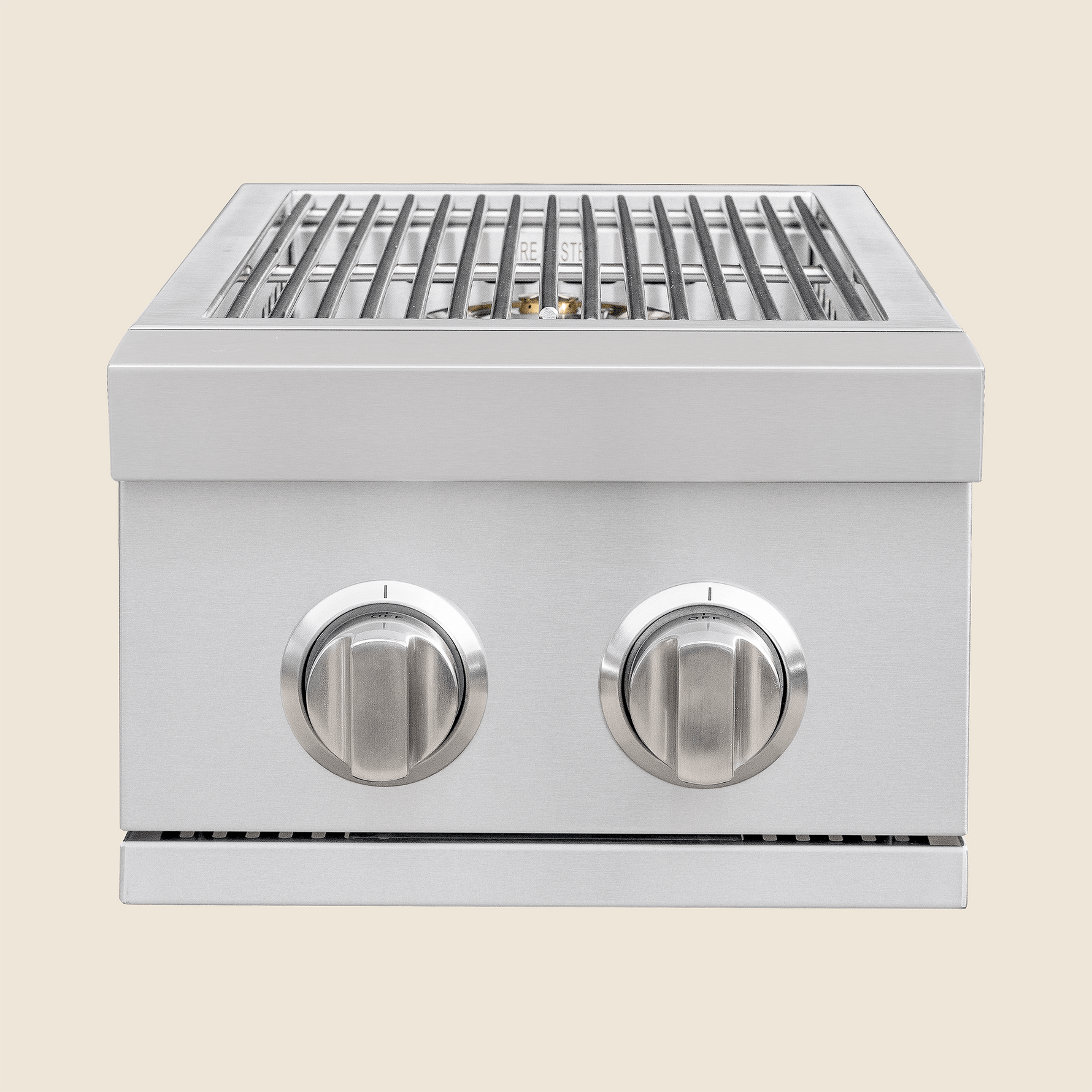 Summerset Double Side Burner LP — 2-burner stainless drop-in