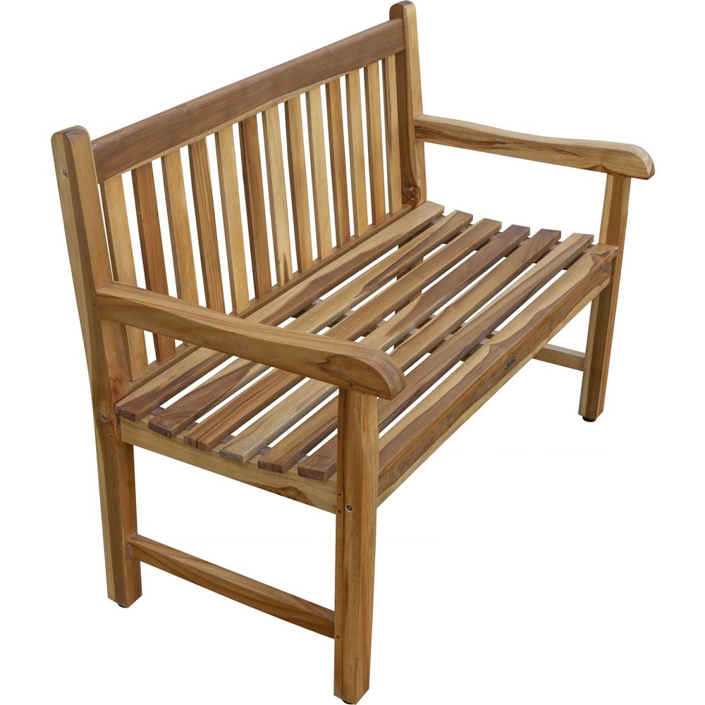 HomeRoots 26-inch teak garden bench - alternate view 4