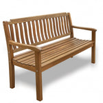 HomeRoots 60-inch teak garden bench - alternate view 4