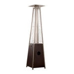 HomeRoots 41,000 BTU brown steel propane pyramid patio heater - hero