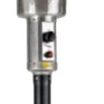 HomeRoots black steel standing pole patio heater - alternate view 4
