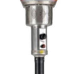 HomeRoots black steel standing pole patio heater - alternate view 5