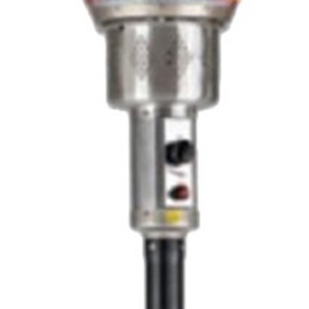 HomeRoots black steel standing pole patio heater - alternate view 5