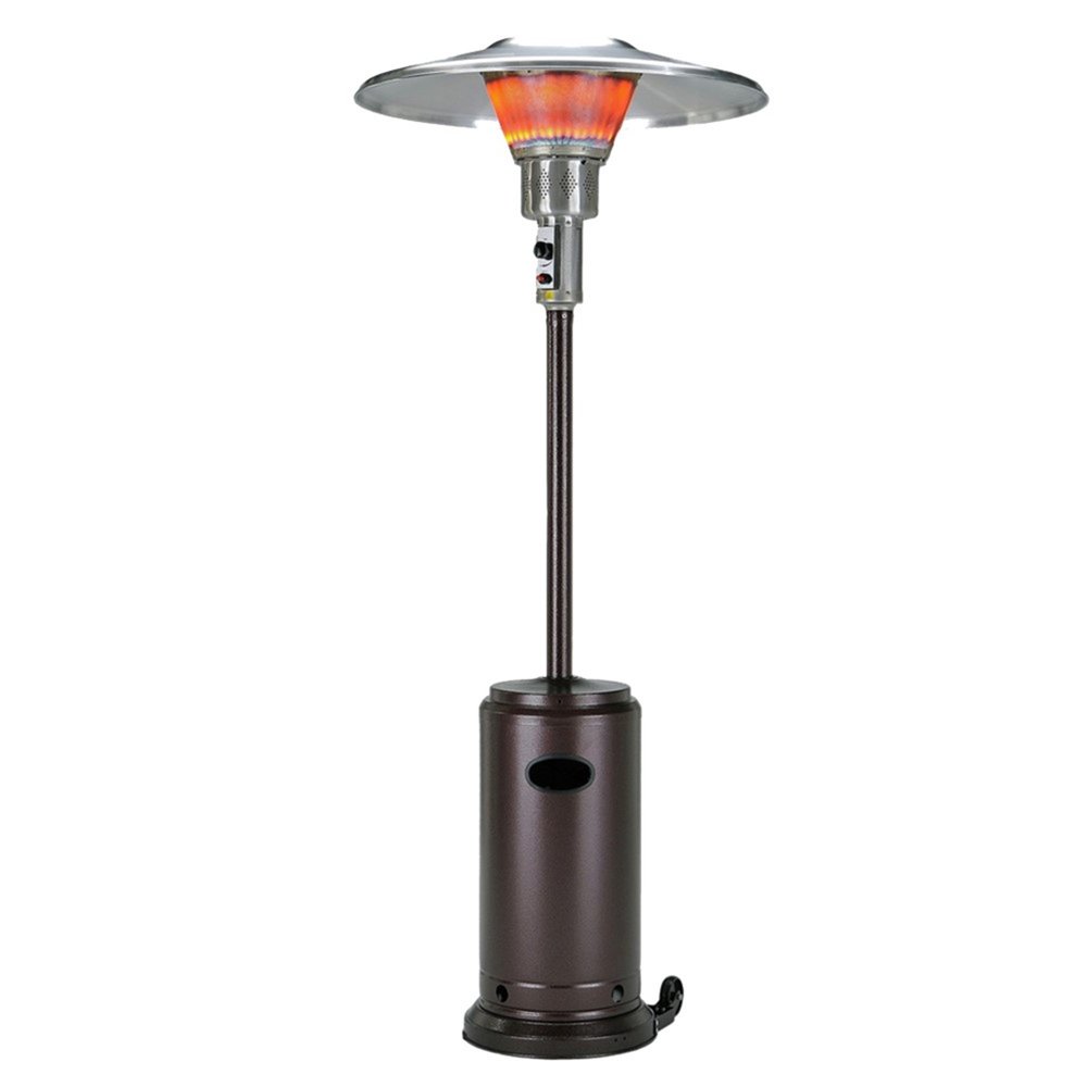 HomeRoots bronze steel standing pole patio heater - alternate view 3