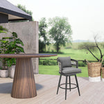 HomeRoots 37-inch swivel counter bar chair - alternate view 2