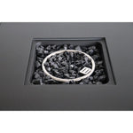 HomeRoots 30-inch black steel propane square fire pit - alternate view 4