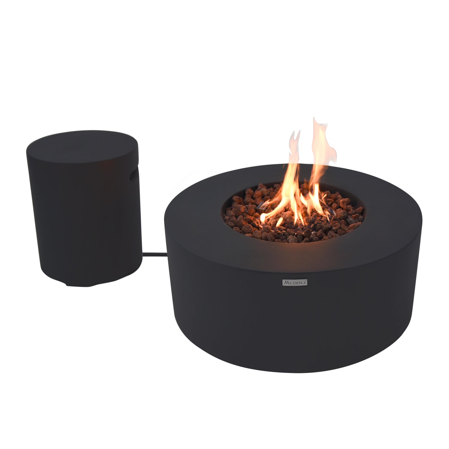 Modeno Venice fire table detail Dark Gray