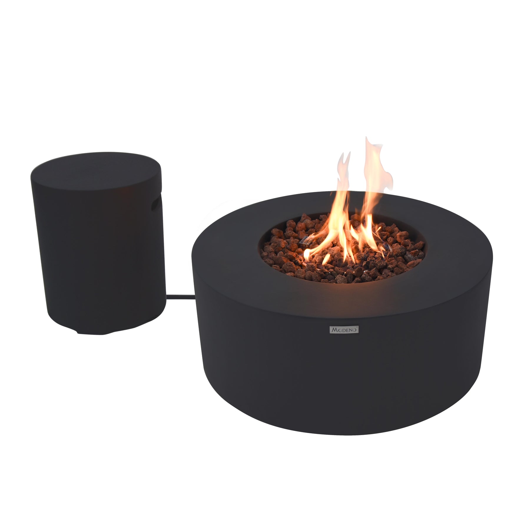 Modeno Venice fire table detail Dark Gray