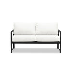 Alto Loveseat in Black / Canvas Natural