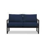 Alto Loveseat in Black / Spectrum Indigo