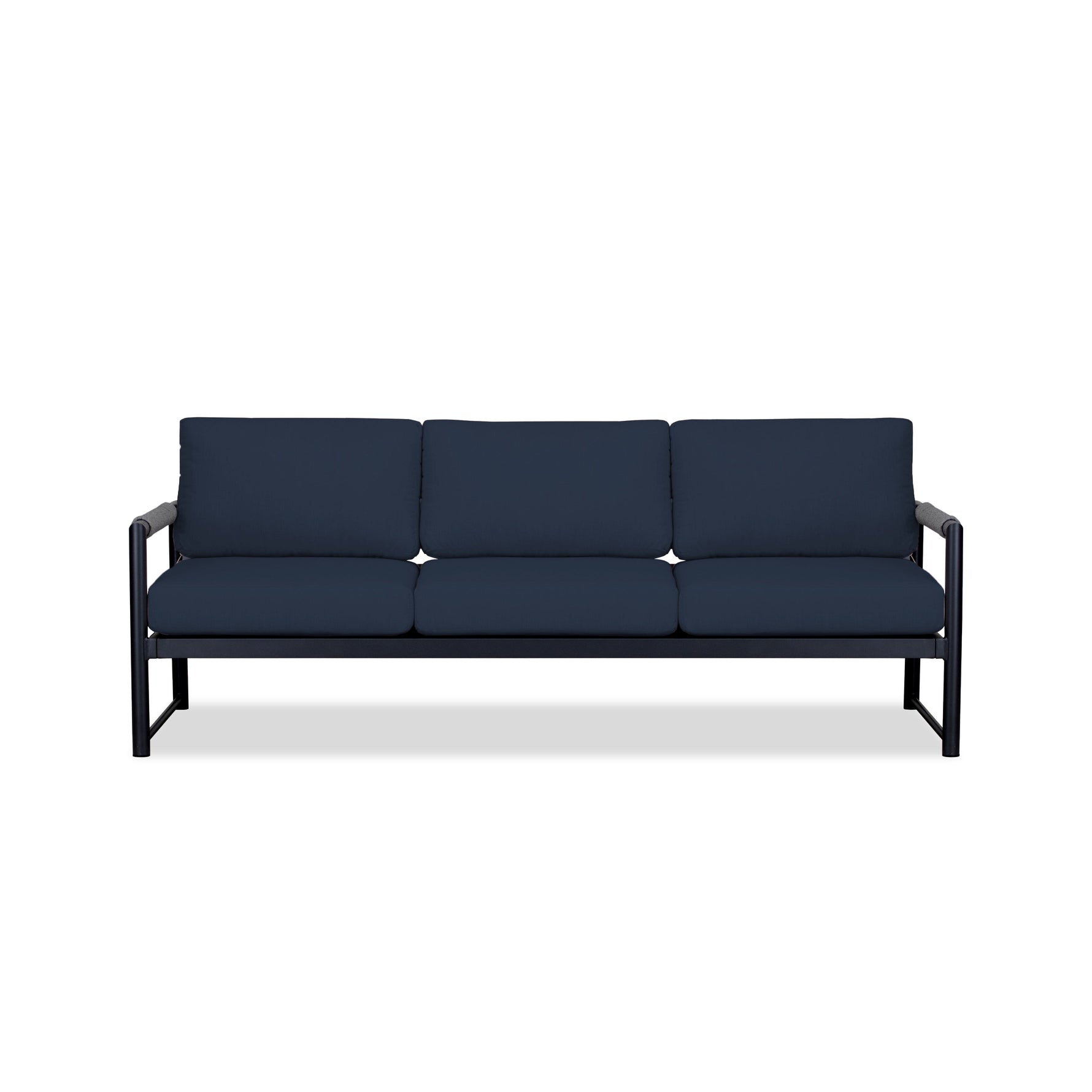 Alto Sofa in Black / Spectrum Indigo