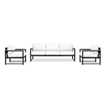 Alto 3-Piece Sofa & Club Chair Set Canvas Natural