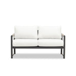 Alto Loveseat in Slate / Canvas Natural