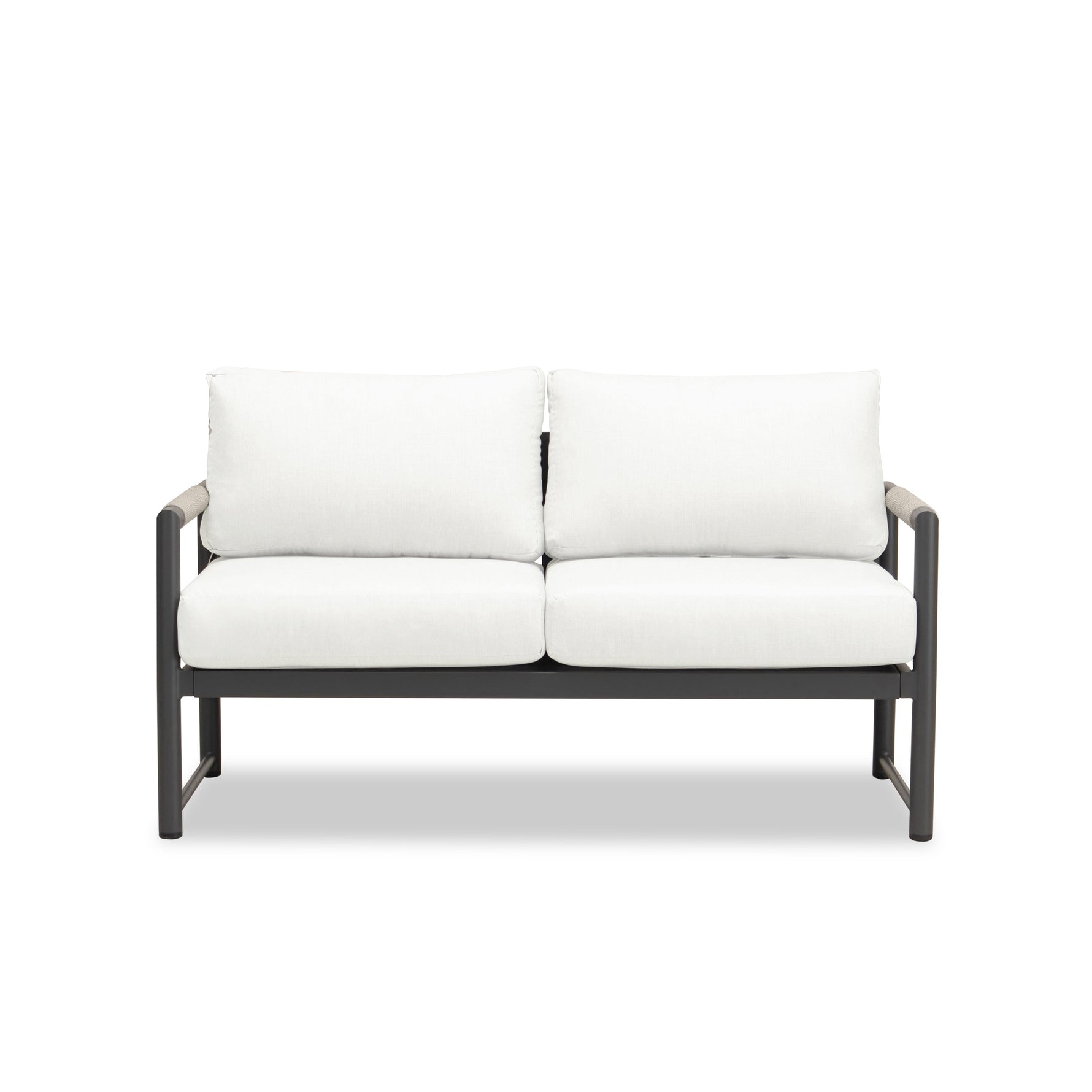 Alto Loveseat in Slate / Canvas Natural