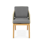 Amadora Dining Chair Canvas Charcoal