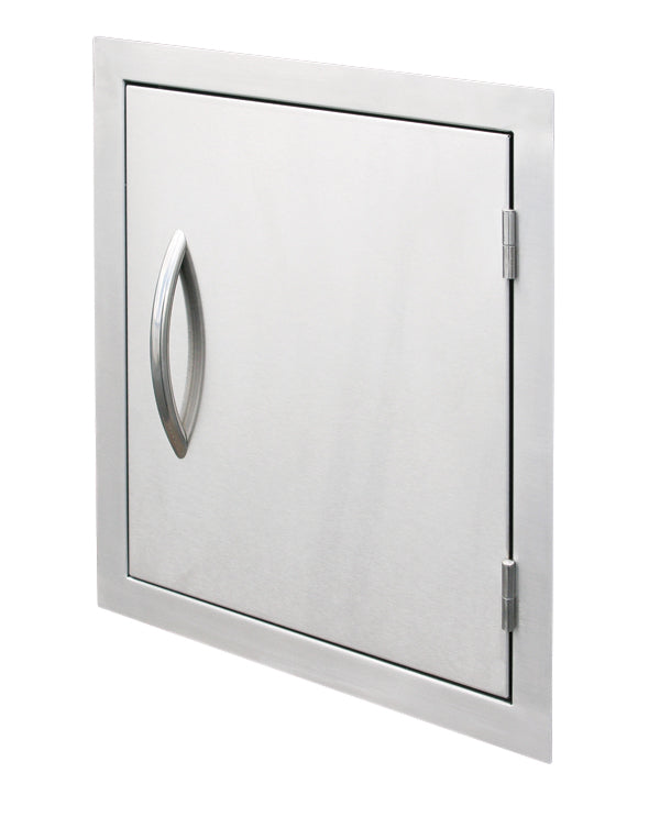 Cal Flame 18-Inch Stainless Steel Vertical Access Door BBQ09841P-18 BBQ island storage