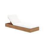 Beja Chaise Lounge Canvas Natural