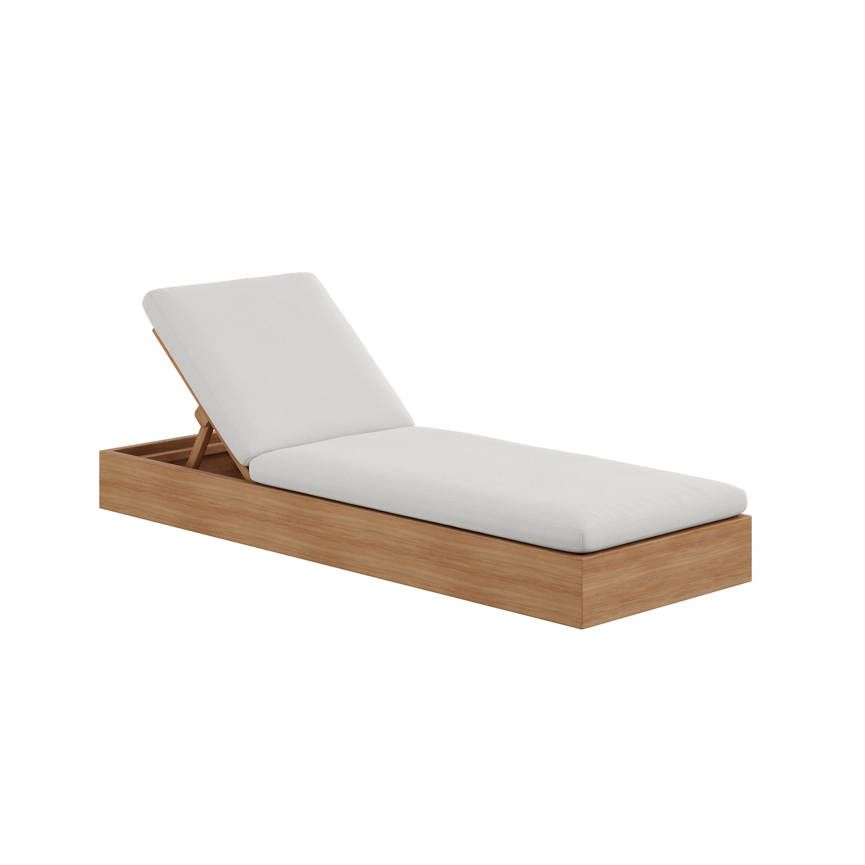 Beja Chaise Lounge Cast Silver