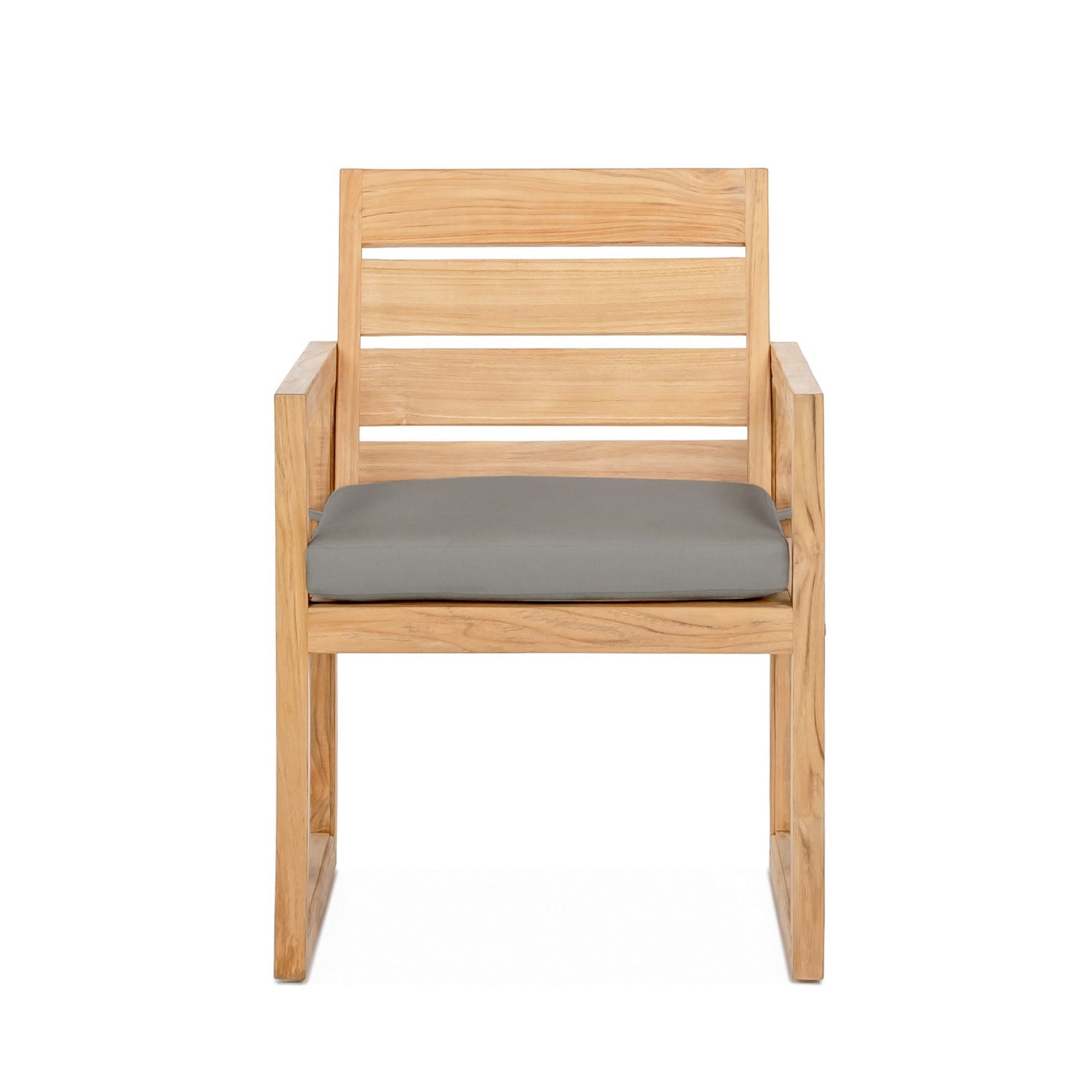 Caldas Dining Arm Chair Canvas Charcoal