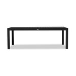 Classic Aluminum 8-Seat Rectangular Dining Table styled