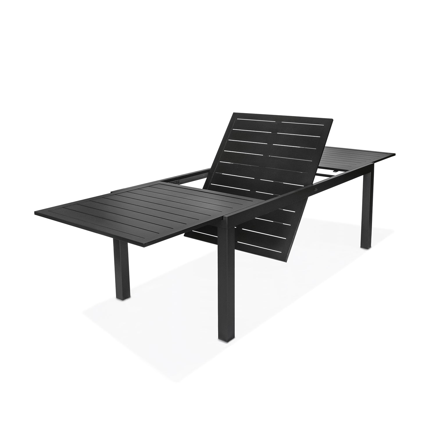Classic Aluminum Extendable Dining Table detail