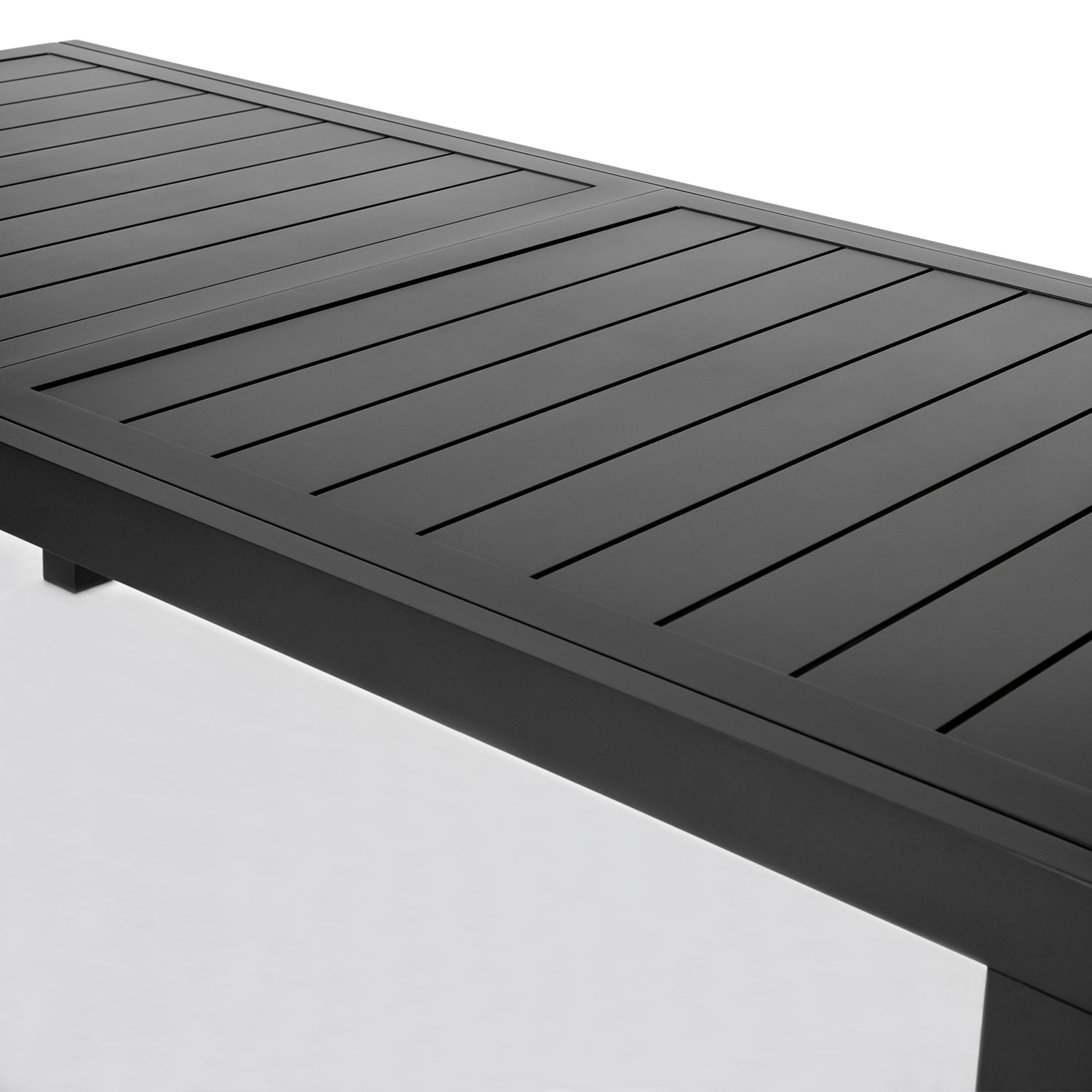 Classic Aluminum Extendable Dining Table styled