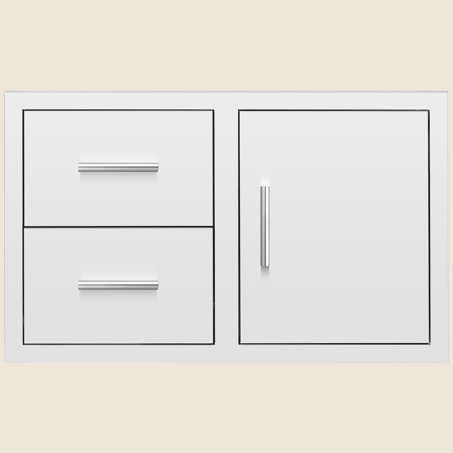Summerset 36-inch 2-drawer access door combo