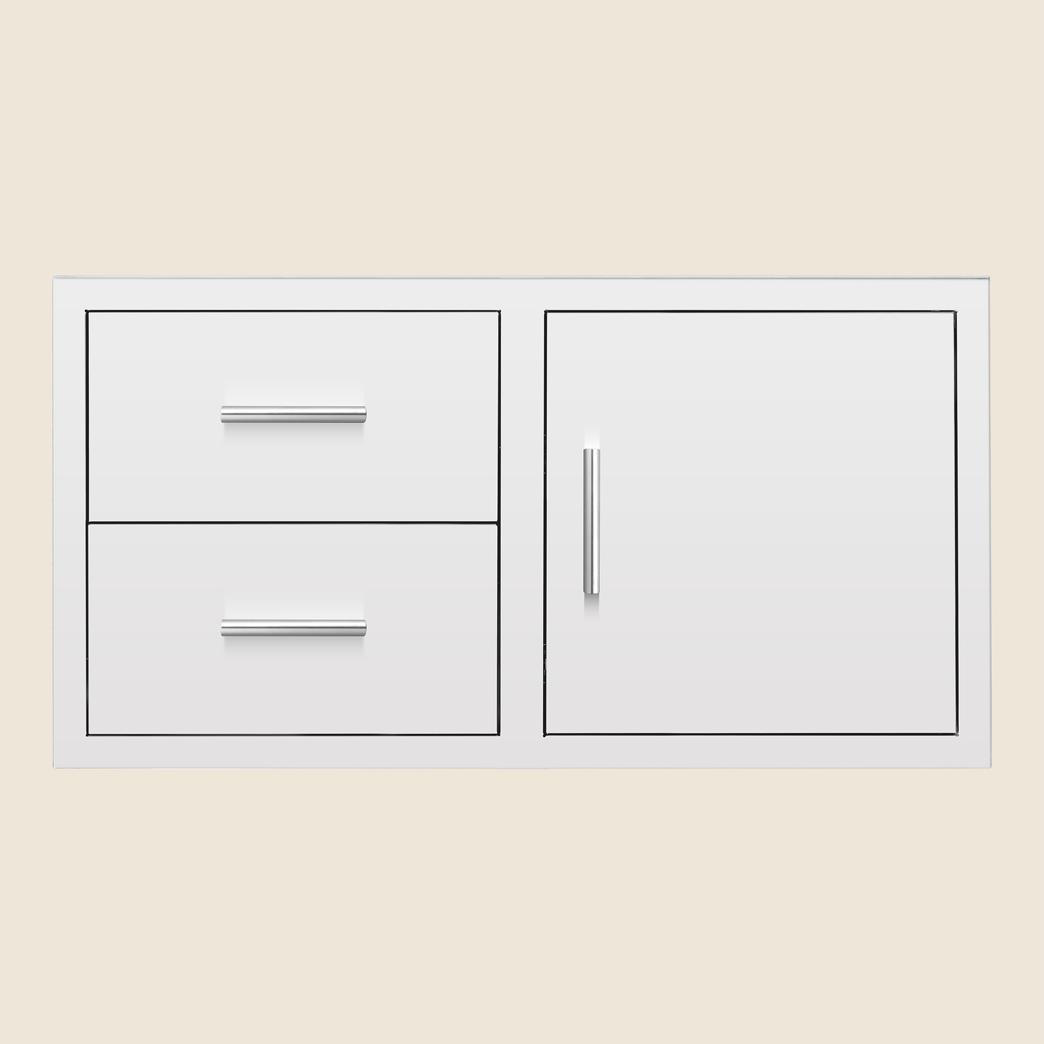 Summerset 42-inch 2-drawer access door combo