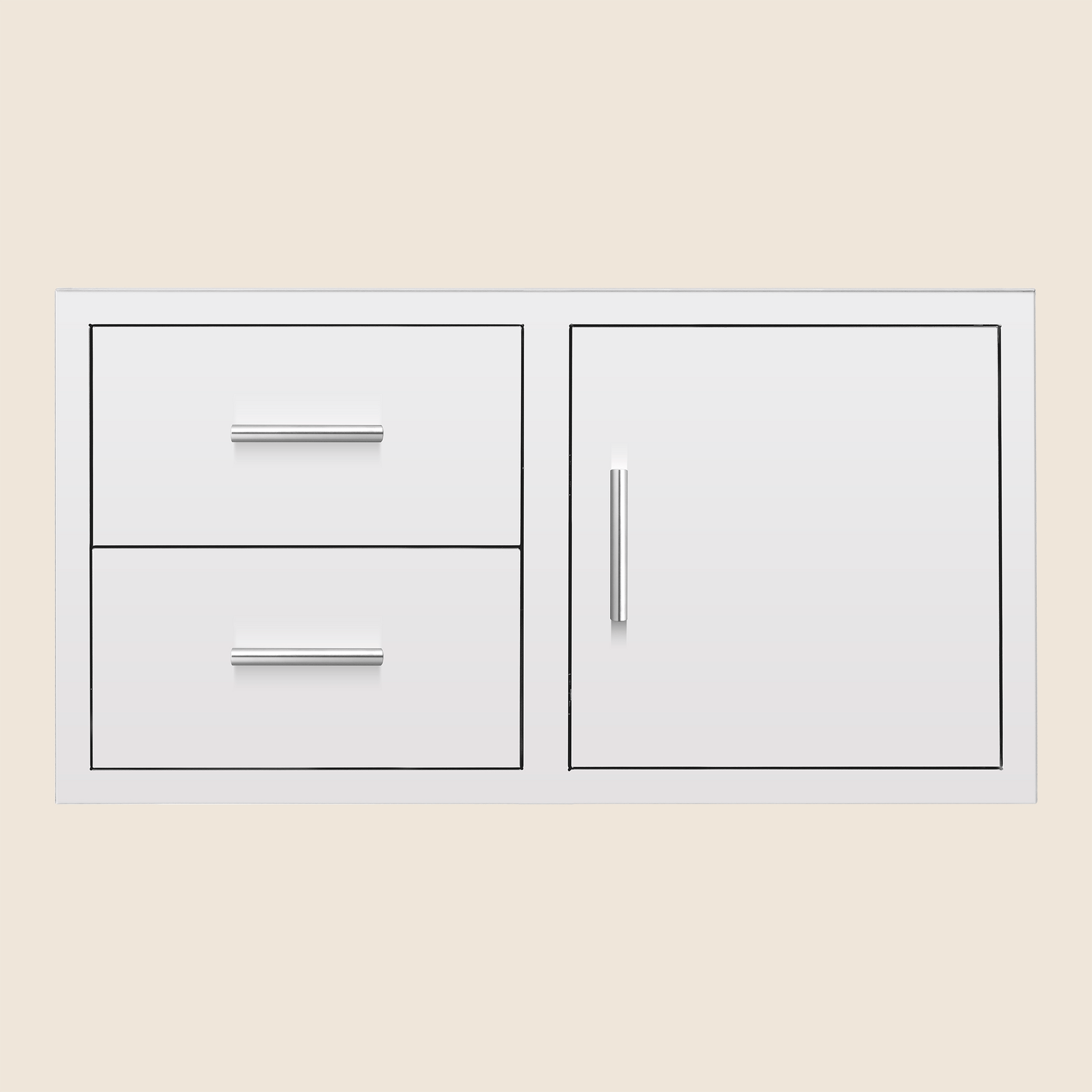 Summerset 42-inch 2-drawer access door combo