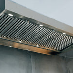 Summerset 48-inch vent hood — chimney profile