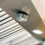 Summerset 42-inch vent hood — interior baffle detail