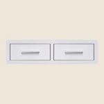 Summerset 32-inch double horizontal drawer