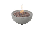 Modeno Nantucket 27 inch Concrete Fire Bowl in Light Gray