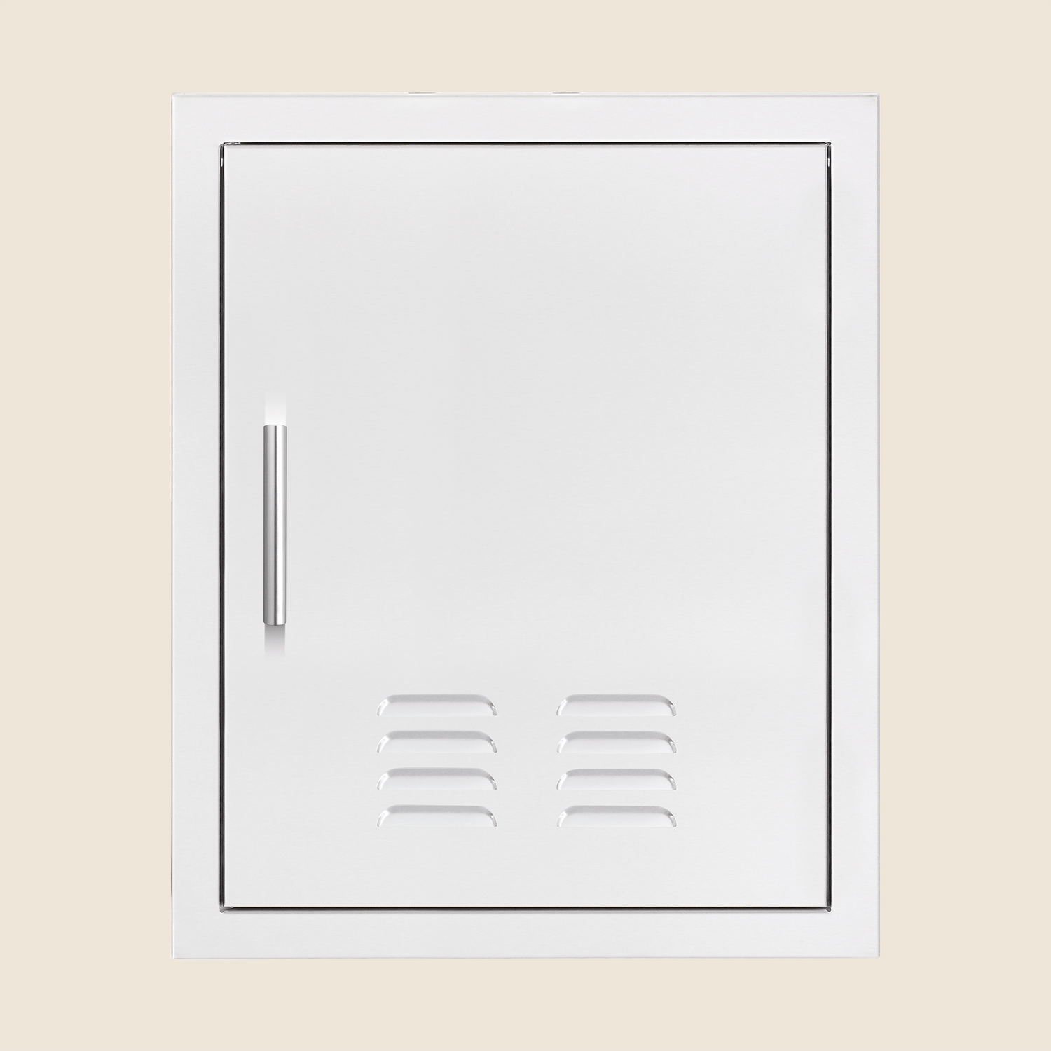 Summerset 18x22 vented vertical access door — left opening