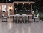 Muse Teak dining set styled