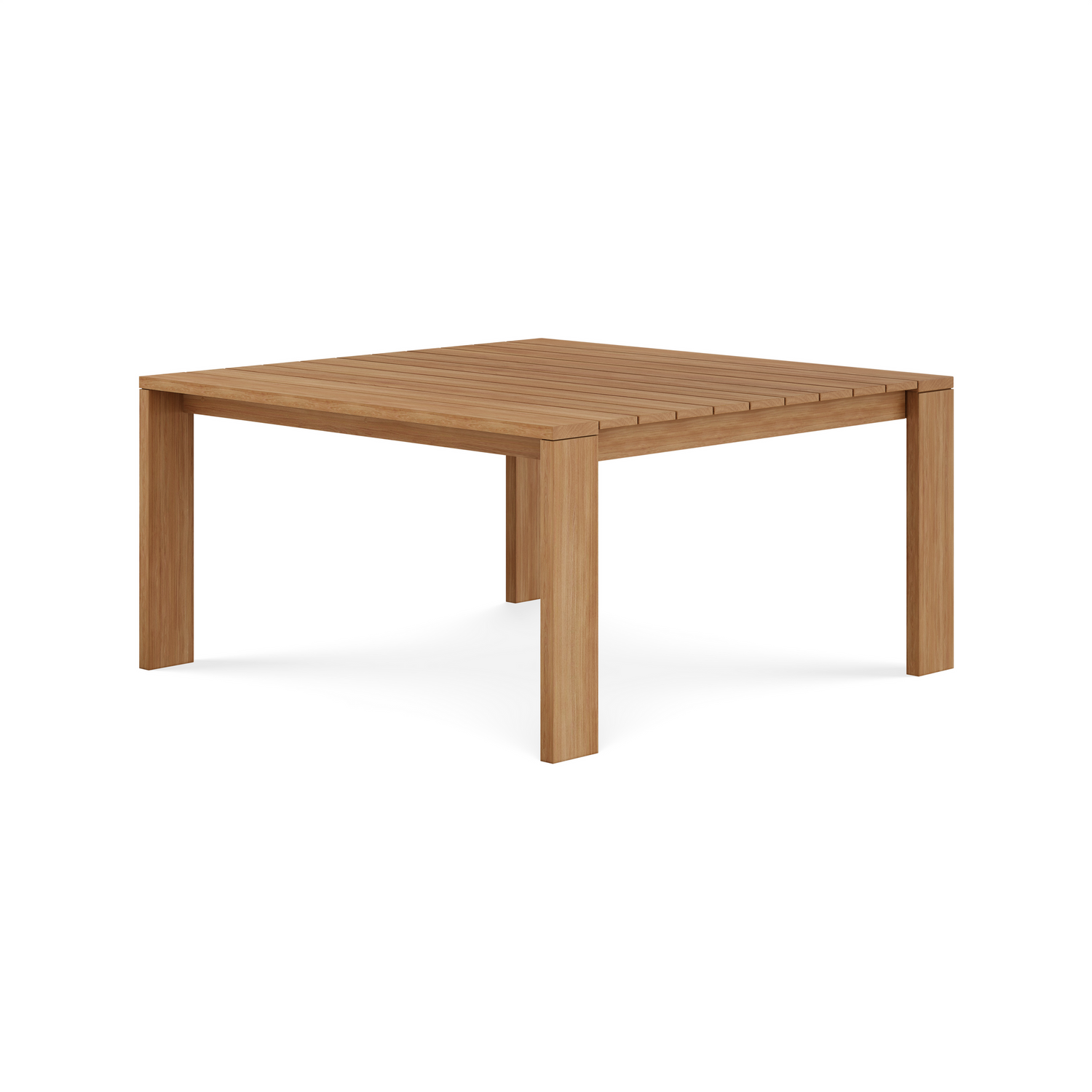 Harmonia Living Beja Teak Square Dining Table outdoor furniture