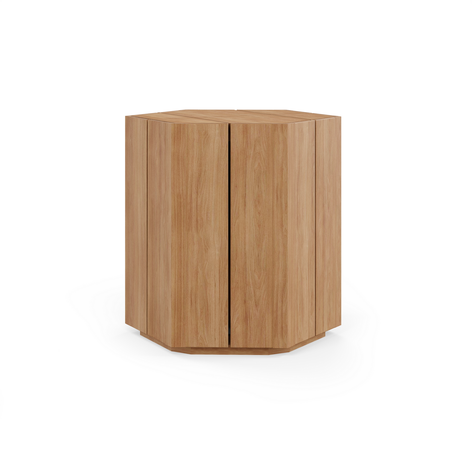 Harmonia Living Beja Teak Accent Table outdoor furniture
