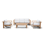 Harmonia Living Ando 4-Piece Club Chair Set outdoor furniture