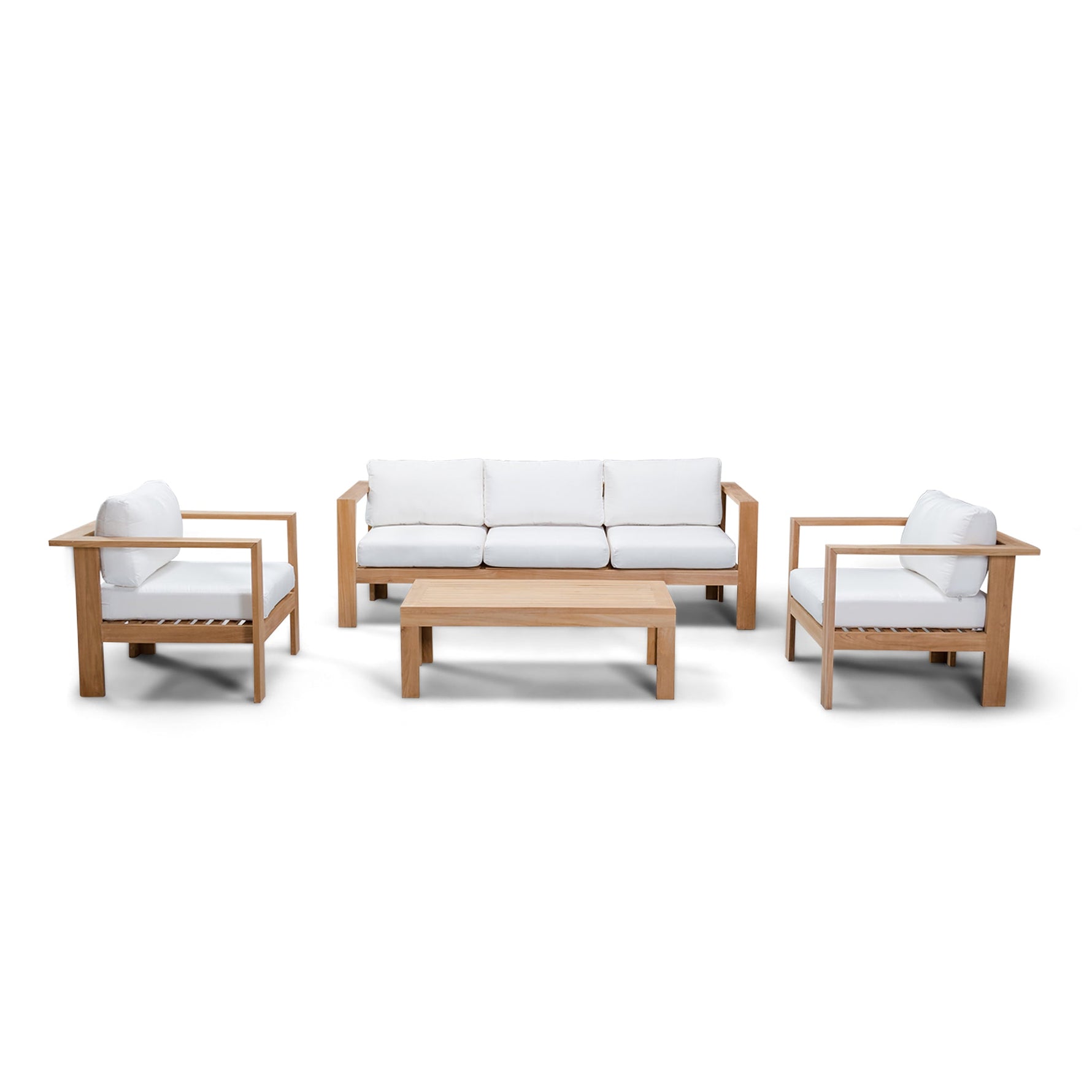 Harmonia Living Ando 4-Piece Club Chair Set outdoor furniture