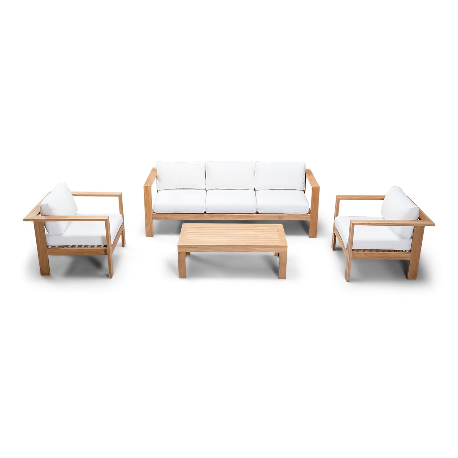 Harmonia Living Ando 4-Piece Club Chair Set outdoor furniture