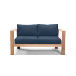 Ando Teak Loveseat in Spectrum Indigo