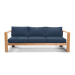Ando Teak Sofa in Spectrum Indigo