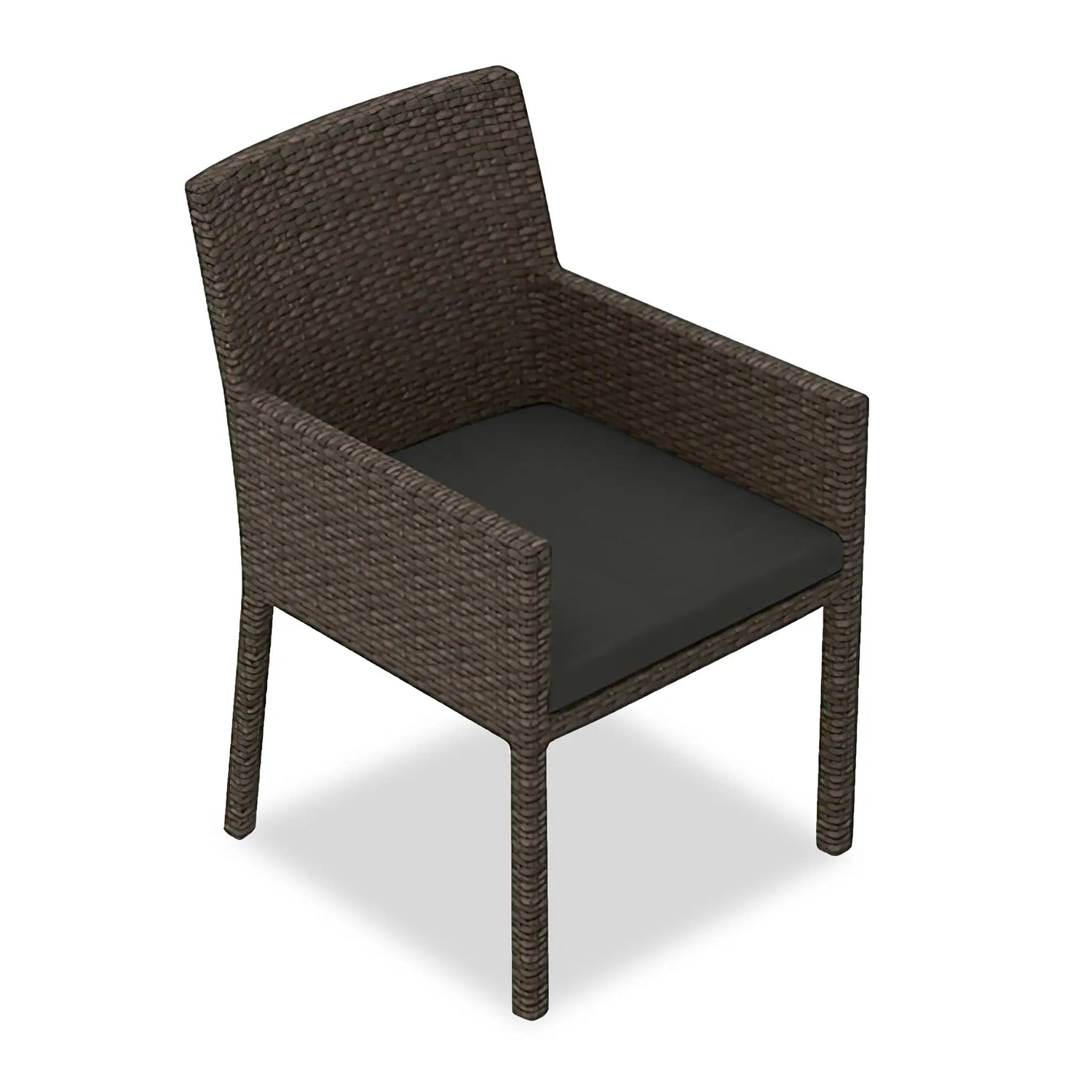 Harmonia Living Arden Dining Arm Chair in Canvas Charcoal